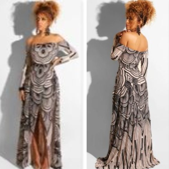 Dresses & Skirts - Blithe Reign of Delight Nude Gown